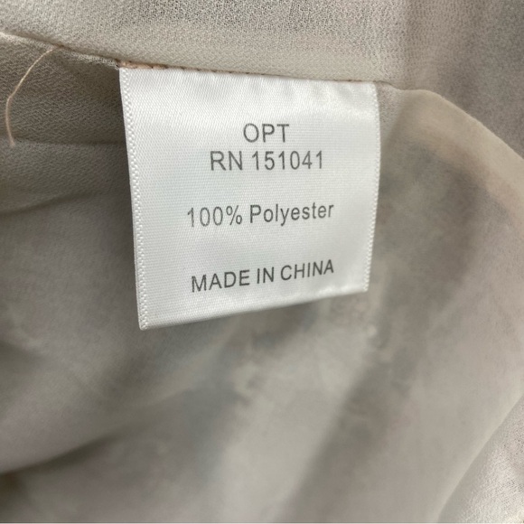 O.p.t. Lea Long Sleeve Tiered Ditsy Floral Mini Dress Size Small - Picture 10 of 11